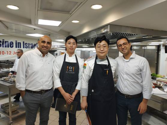 משלחת שפים מקוריאה ערכה סדנאות בישול לשפים ישראלים